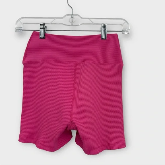 Year of Ours Pink Bike Shorts - Picture 5 of 6